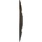 Ekena Millwork Tellson Ceiling Medallion (Fits Canopies up to 6 3/4"), 30 5/8"OD x 2 1/2"P, Stone Hearth CM30TESHF - alternate 2